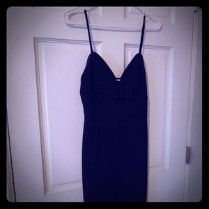 Black cocktail dress